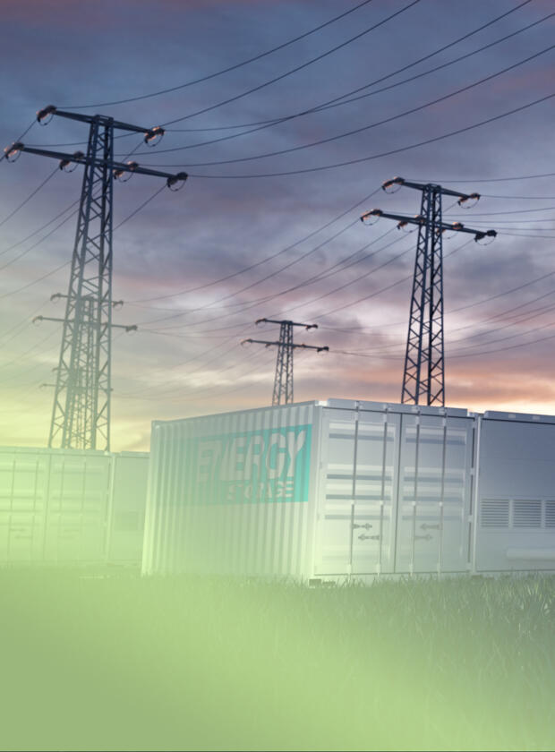 Großbatteriespeicher für industrielle Megawatt-Projekte | ION Energy GmbH